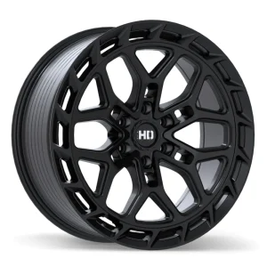 Fast HD – Phantom – Black – 22″x9.5″ 20mm – All weather Wheels – F281-2295-83BT+20C061